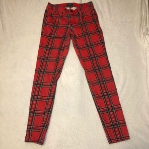 Plaid Jeans